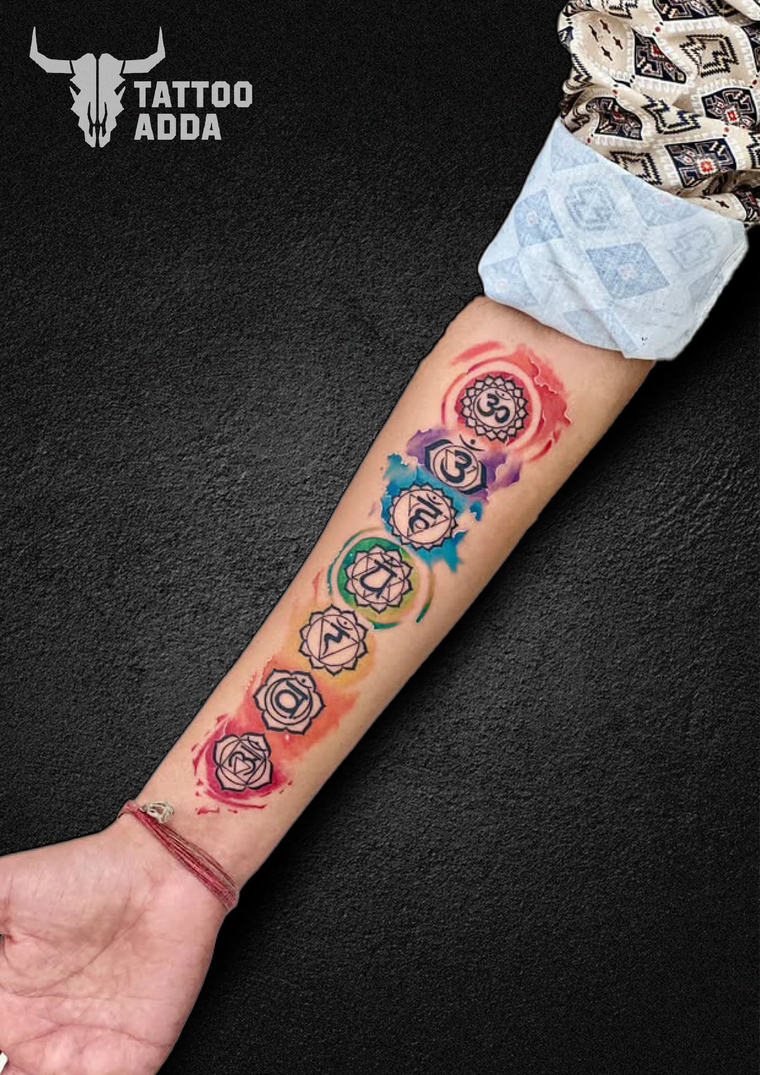 7 Chakra — Tattoo Adda