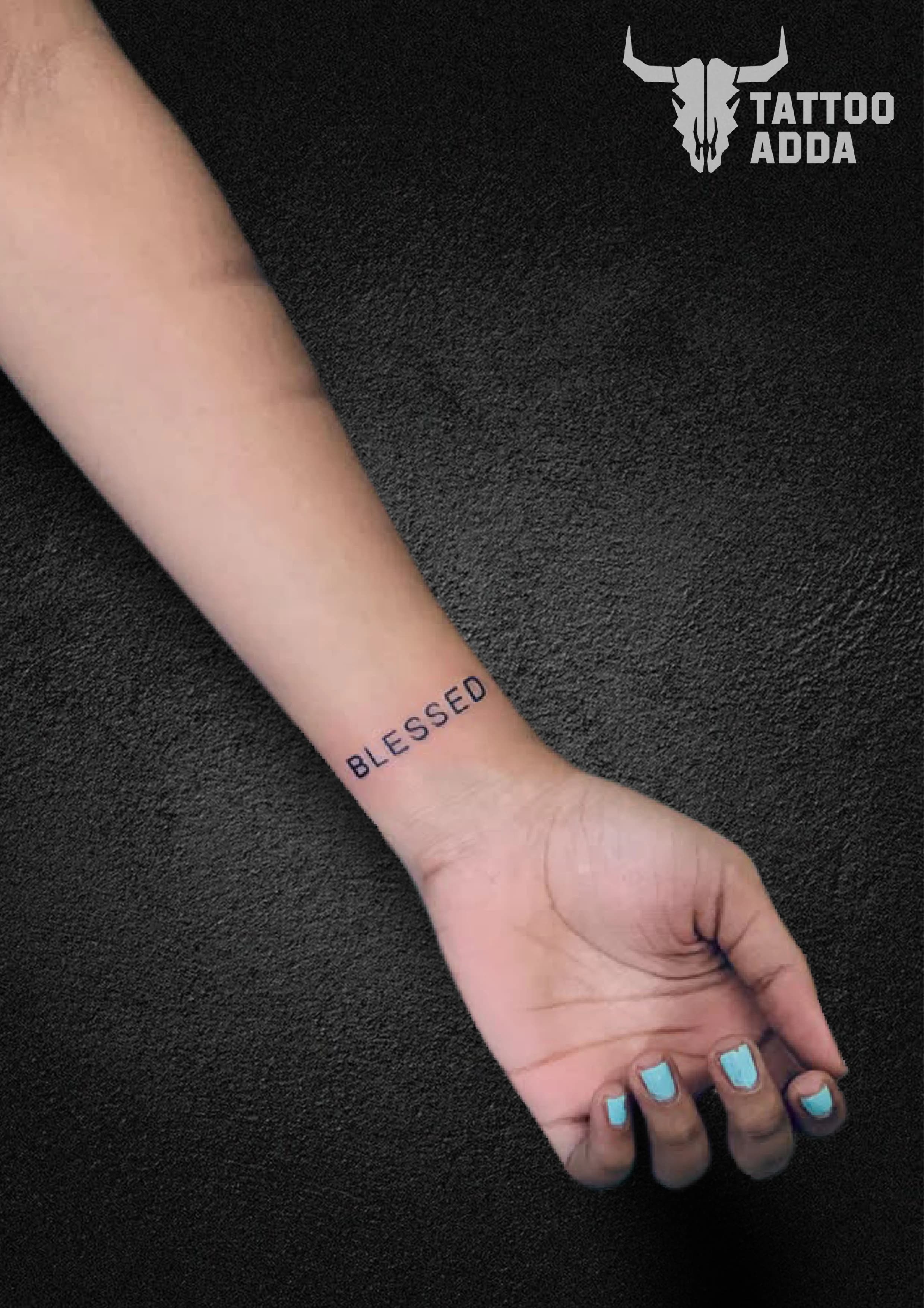 Blessed — Tattoo Adda