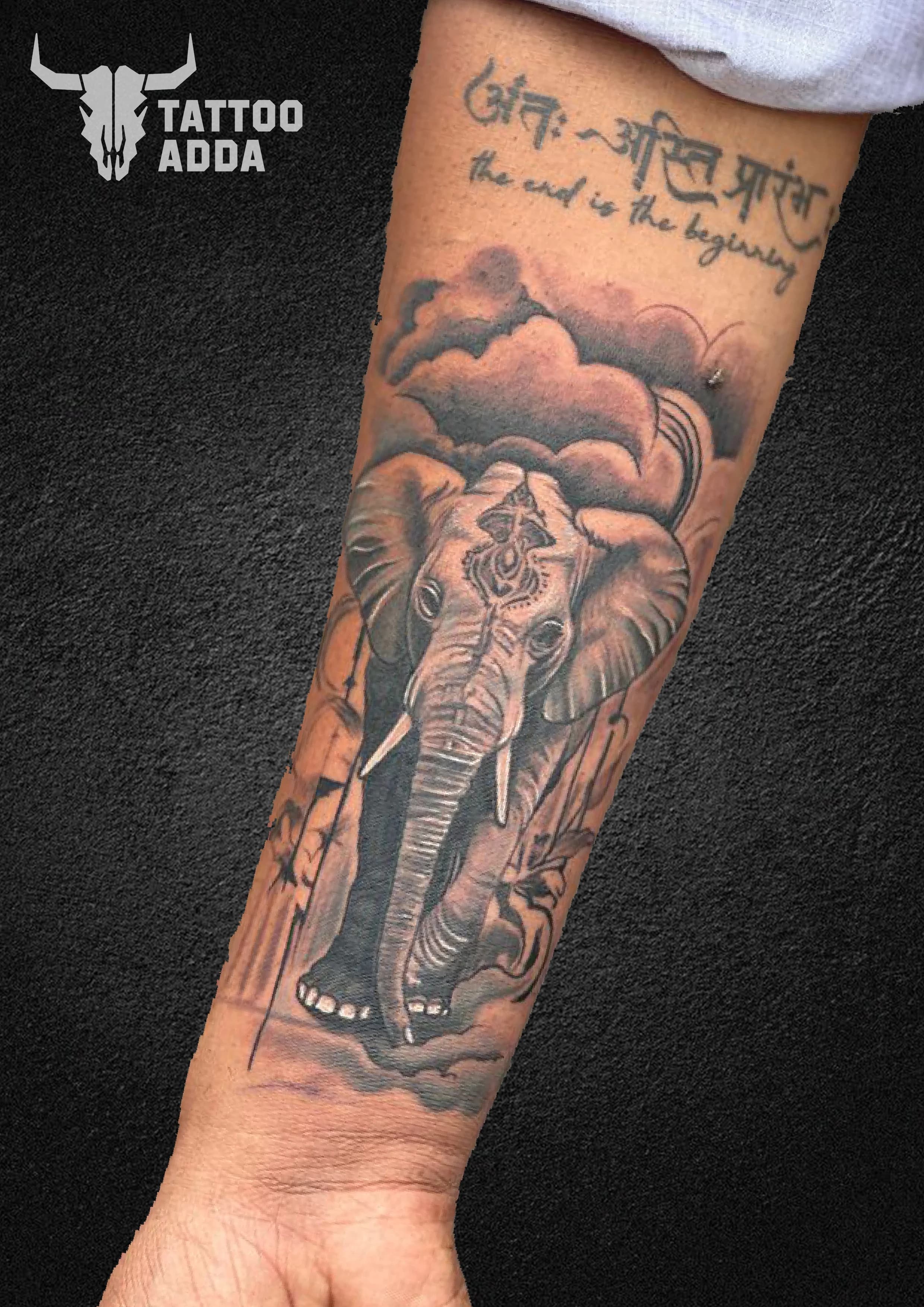 Elephant — Tattoo Adda