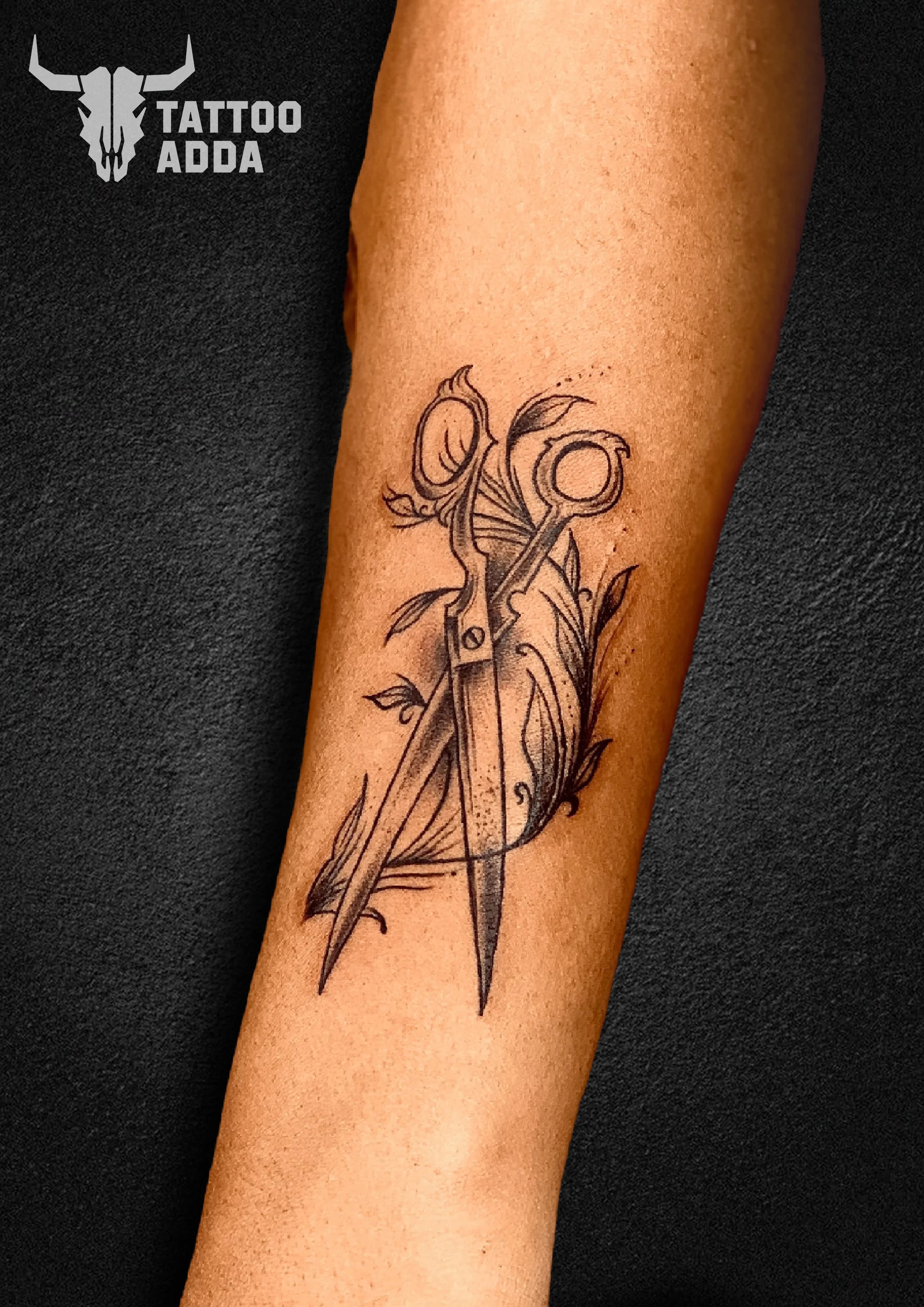 Scissor — Tattoo Adda